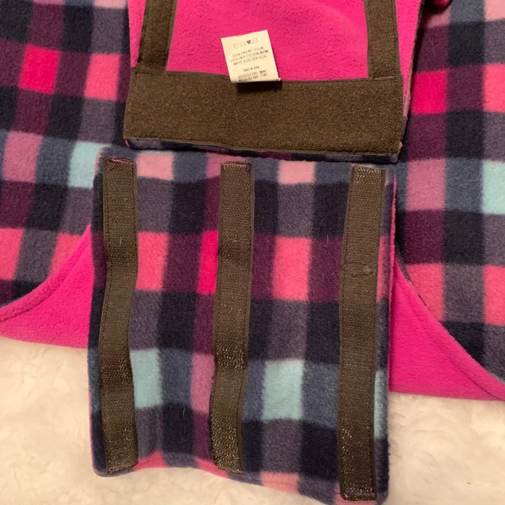 THE WORTHY DoG Fargo double layered Fleece purple jacket NWT in size Large